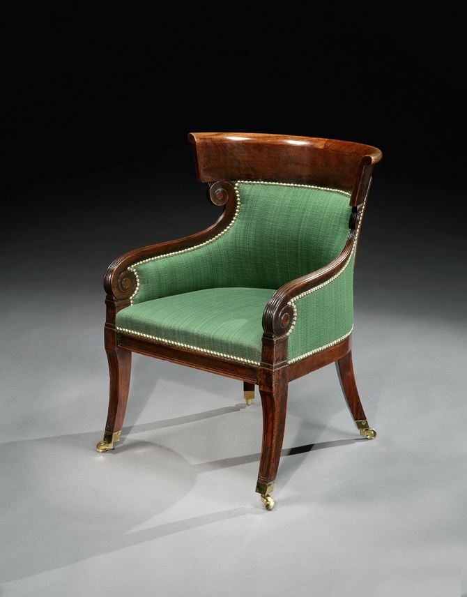 A regency mahogany armchair | MasterArt